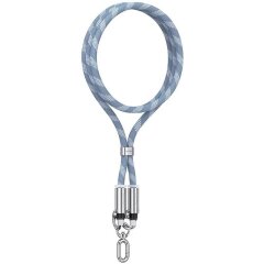 Кабель-ремешок USAMS US-SJ745 Type-C to Type-C (60W, 1.2m) - Blue