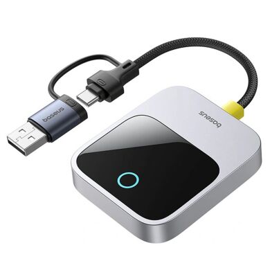 Беспроводной автомобильный адаптер Baseus PrimeTrip (Wireless Apple CarPlay) C10745100813-00 - Grey