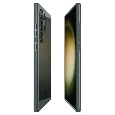 Защитный чехол Spigen (SGP) Thin Fit для Samsung Galaxy S23 Ultra (S918) - Abyss Green