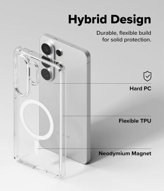 Захисний чохол Ringke Fusion Magnetic для Samsung Galaxy S26 Ultra (S948) 8800328814486 - Matte Clear