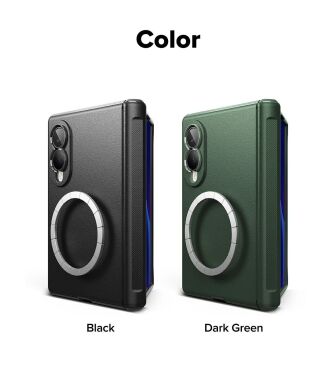 Захисний чохол Ringke Onyx Flap Magnetic для Samsung Galaxy Fold 8 (8800380460539) - Black