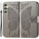 Чехол UniCase Butterfly Pattern для Samsung Galaxy A25 (A256) - Grey. Фото 1 из 5