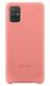 Силиконовый чехол Silicone Cover для Samsung Galaxy A71 (A715) EF-PA715TPEGRU - Pink. Фото 1 из 5