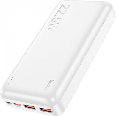 Зовнішній акумулятор Hoco J101A 22.5W (20000mAh) - White