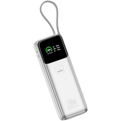 Внешний аккумулятор WiWU PM301 130W (20000 mAh) + кабель Type-C - Silver