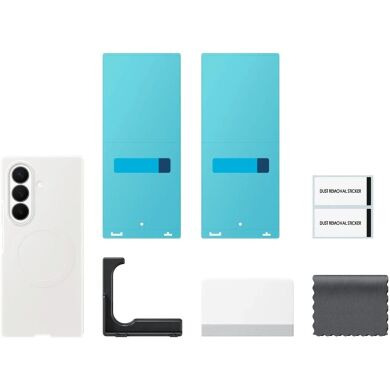Оригінальний чохол Silicone Magnet Case для Samsung Galaxy Fold 8 Ultra (EF-EF976CWEGUA) - White