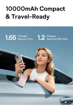 Внешний аккумулятор Baseus EnerFill FC11 22.5W + кабель Type-C (10000mAh) E0027R - Black