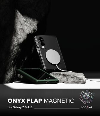 Захисний чохол Ringke Onyx Flap Magnetic для Samsung Galaxy Fold 8 (8800380460539) - Black