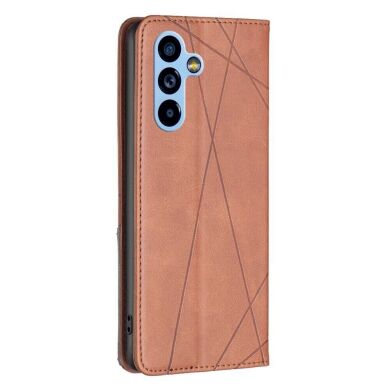 Чехол UniCase Geometric Pattern для Samsung Galaxy A54 (A546) - Coffee