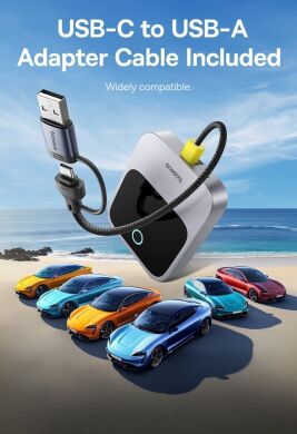 Беспроводной автомобильный адаптер Baseus PrimeTrip (Wireless Apple CarPlay) C10745100813-00 - Grey