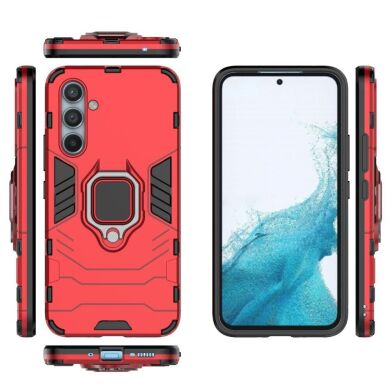 Захисний чохол Deexe Hybrid Case для Samsung Galaxy A54 (A546) - Red