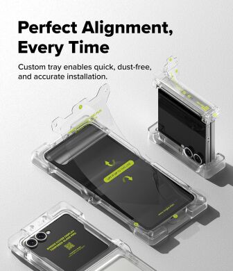 Защитный комплект Ringke 3 in 1 Protector Pro для Samsung Galaxy Flip 7 (8800293855965)