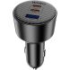 Автомобильное зарядное устройство WIWU CC026 Warriors PD200W + QC3.0 (USB + 2Type-C) - Black. Фото 1 из 9