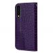 Чехол Deexe Glittery Crocodile для Samsung Galaxy A7 2018 (A750) - Dark Purple. Фото 3 из 12