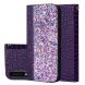 Чехол Deexe Glittery Crocodile для Samsung Galaxy A7 2018 (A750) - Dark Purple. Фото 1 из 12