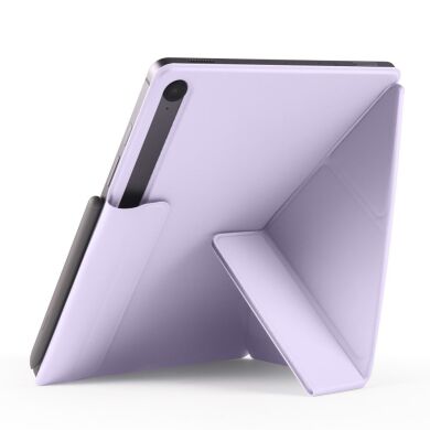 Чeхол Deexe Origami Series для Samsung Galaxy Tab S9 / S9 FE / S10 FE (X710/716/510/516/520/526) - Purple
