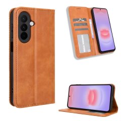 Чехол Deexe Retro Style для Samsung Galaxy A27 (A276) - Brown