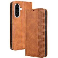 Чехол Deexe Retro Style для Samsung Galaxy A36 (A366) - Brown