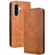 Чехол Deexe Retro Style для Samsung Galaxy A36 (A366) - Brown. Фото 1 из 7