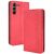 Чохол Deexe Retro Style для Samsung Galaxy S21 FE (G990) - Red