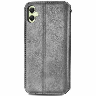 Чехол Deexe Rhombus Wallet для Samsung Galaxy A05 (A055) - Grey