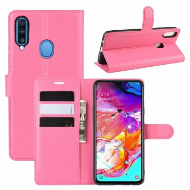 Чохол-книжка Deexe Book Type для Samsung Galaxy A20s (A207) - Rose