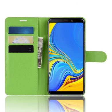 Чехол-книжка Deexe Book Type для Samsung Galaxy A9 2018 (A920) - Green