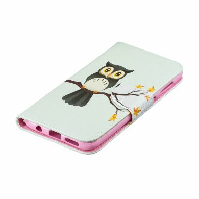 Чохол-книжка Deexe Color Wallet для Samsung Galaxy A50 (A505) / A30s (A307) / A50s (A507) - Owl on the Branch