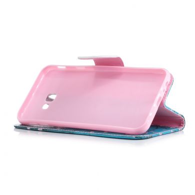 Чохол-книжка Deexe Color Wallet для Samsung Galaxy J4+ (J415), Tree with Flowers