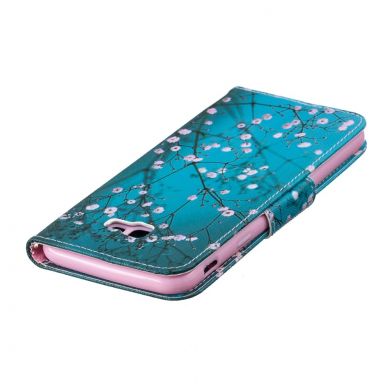 Чохол-книжка Deexe Color Wallet для Samsung Galaxy J4+ (J415), Tree with Flowers