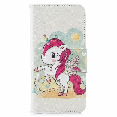 Чохол-книжка Deexe Color Wallet для Samsung Galaxy M20 (M205) - Unicorn