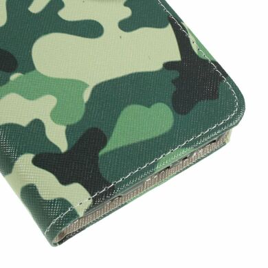 Чехол-книжка Deexe Color Wallet для Samsung Galaxy M20 (M205) - Camouflage
