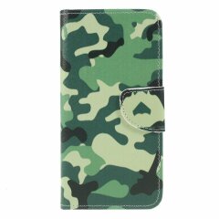 Чехол-книжка Deexe Color Wallet для Samsung Galaxy M20 (M205) - Camouflage