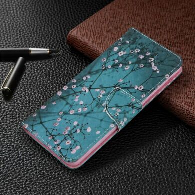 Чохол-книжка Deexe Color Wallet для Samsung Galaxy S20 Ultra (G988) - Flower Branches