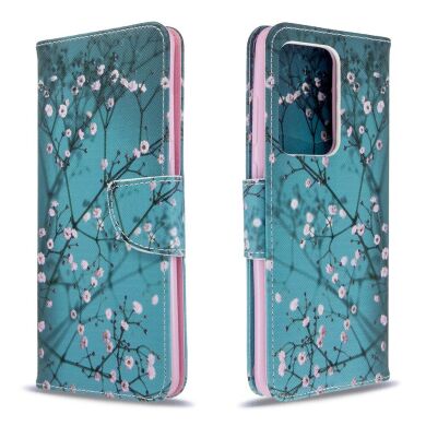 Чохол-книжка Deexe Color Wallet для Samsung Galaxy S20 Ultra (G988) - Flower Branches