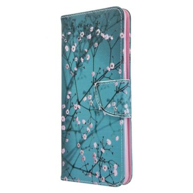 Чехол-книжка Deexe Color Wallet для Samsung Galaxy S20 Ultra (G988) - Flower Branches