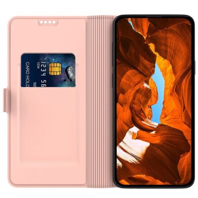 Чохол-книжка Deexe Faro Wallet для Samsung Galaxy A37 (A376) - Rose Gold
