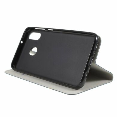 Чохол-книжка Deexe Lines Texture для Samsung Galaxy M20 (M205) - Blue