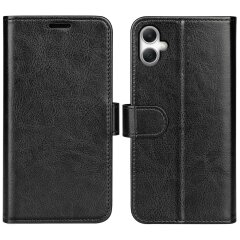 Чехол-книжка Deexe Wallet Style для Samsung Galaxy A07 (A075) - Black