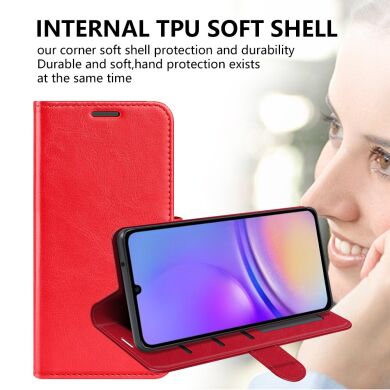 Чехол-книжка Deexe Wallet Style для Samsung Galaxy A07 (A075) - Red
