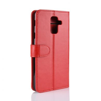Чохол-книжка Deexe Wallet Style для Samsung Galaxy A6+ 2018 (A605) - Red