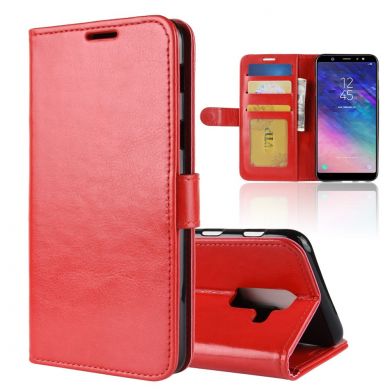 Чохол-книжка Deexe Wallet Style для Samsung Galaxy A6+ 2018 (A605) - Red