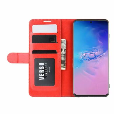 Чохол-книжка Deexe Wallet Style для Samsung Galaxy S20 Ultra (G988) - Red