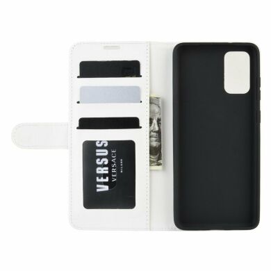 Чехол-книжка Deexe Wallet Style для Samsung Galaxy S20 Plus (G985) - White