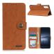 Чехол-книжка KHAZNEH Retro Wallet для Samsung Galaxy A02 (A022) - Brown. Фото 1 из 8