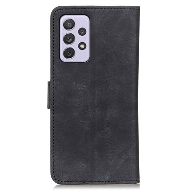 Чехол-книжка KHAZNEH Retro Wallet для Samsung Galaxy A73 - Black