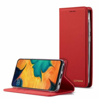 Чехол-книжка LC.IMEEKE LC-002 для Samsung Galaxy A30 (A305) / A20 (A205) - Red