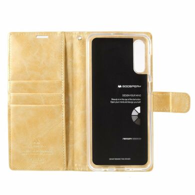 Чехол-книжка MERCURY Classic Wallet для Samsung Galaxy A50 (A505) / A30s (A307) / A50s (A507) - Gold