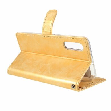 Чохол-книжка MERCURY Classic Wallet для Samsung Galaxy A50 (A505) - Gold