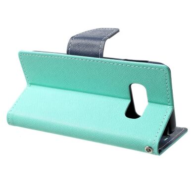 Чехол-книжка MERCURY Fancy Diary для Samsung Galaxy S10e - Cyan